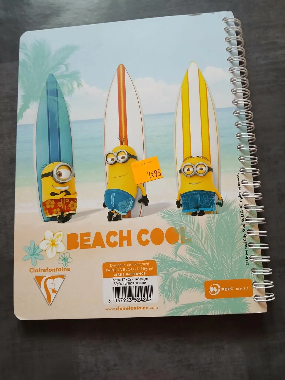 caderno de texto os Minions – photo 2
